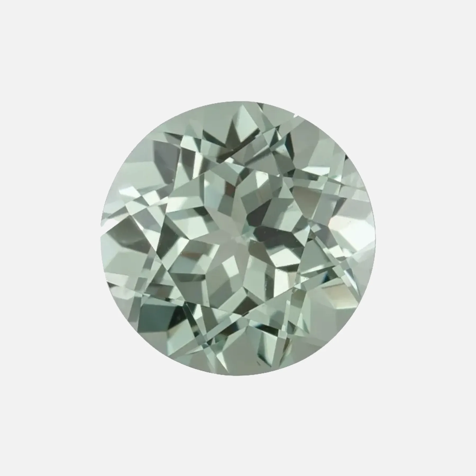 . Lab-grown Green Sapphire