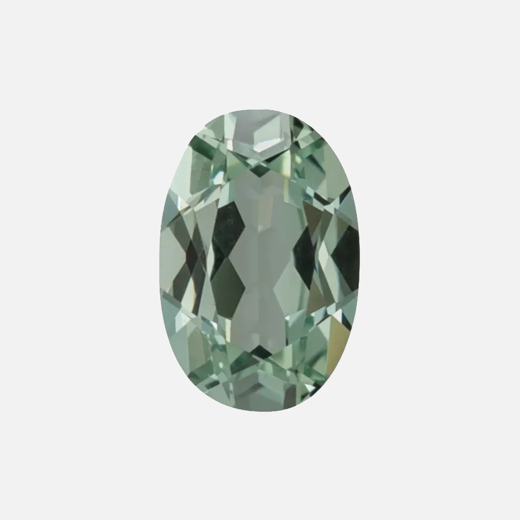. Lab-grown Green Sapphire