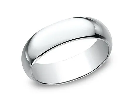 14K White Gold Designer Wedding Band for Men | 7mm width