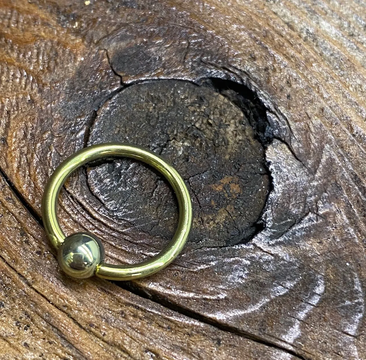18g Anodized Niobium Captive Bead Rings