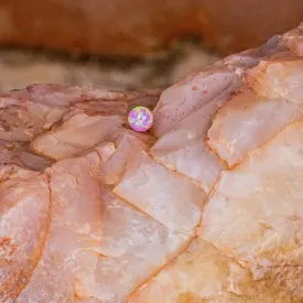 3mm Pink Opal- 12/14g