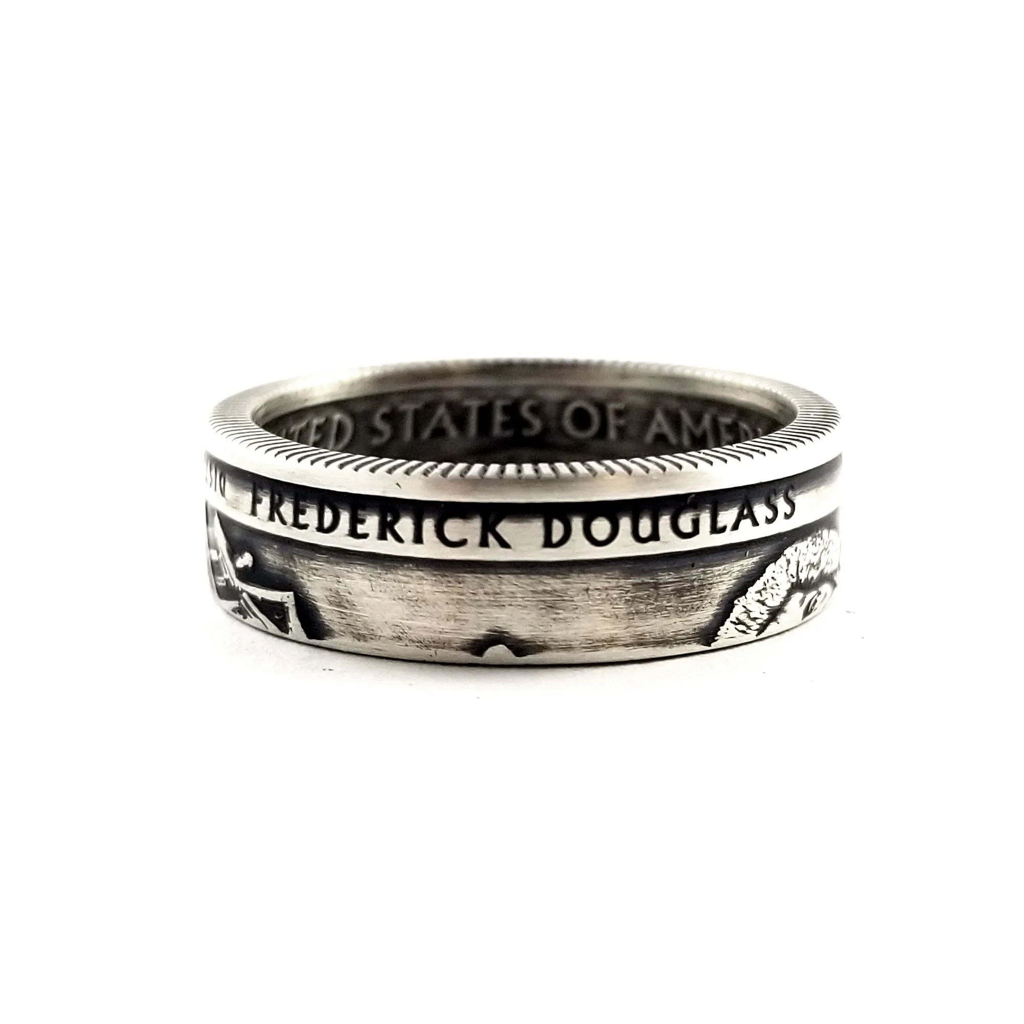 90% Silver Frederick Douglass National Park Quarter Ring