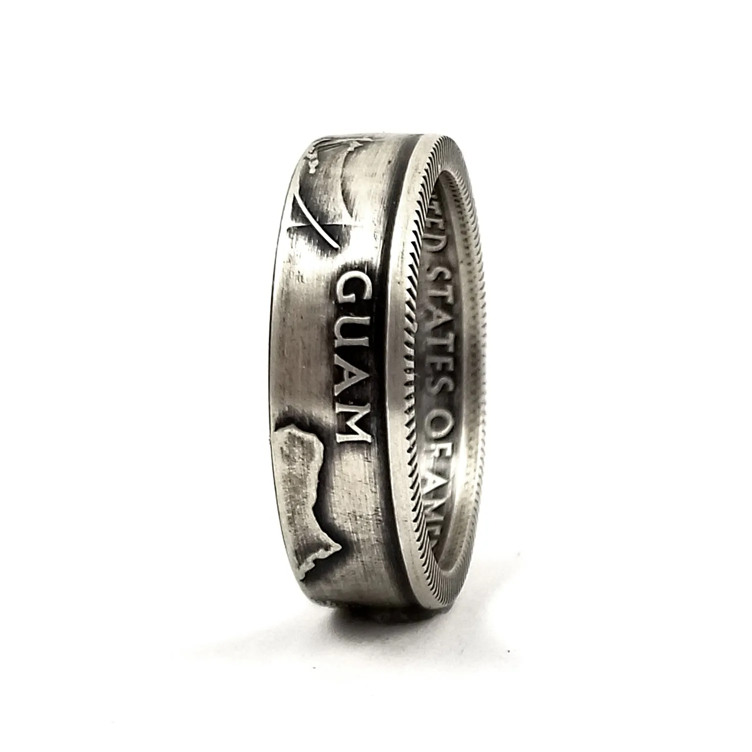 90% Silver Guam Quarter Ring