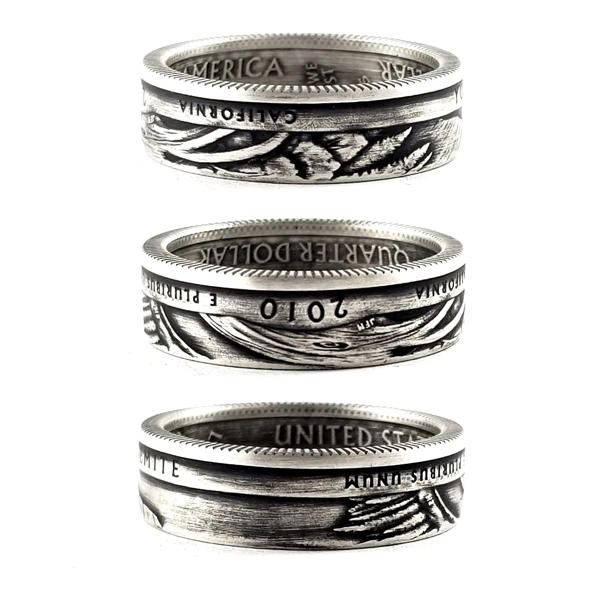 90% Silver Yosemite National Park Quarter Ring