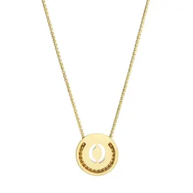 ABC's - O 18K Gold Plated Necklace