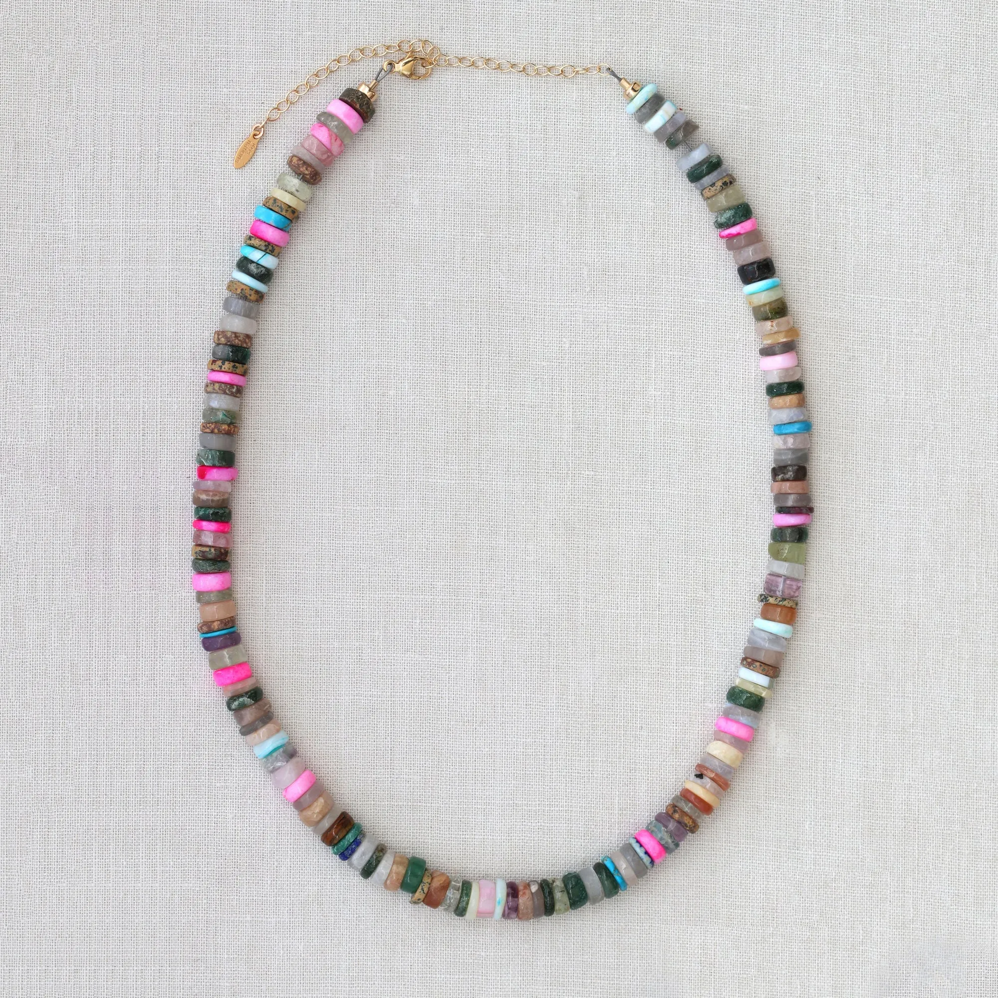 All The Gems Beaded Necklace