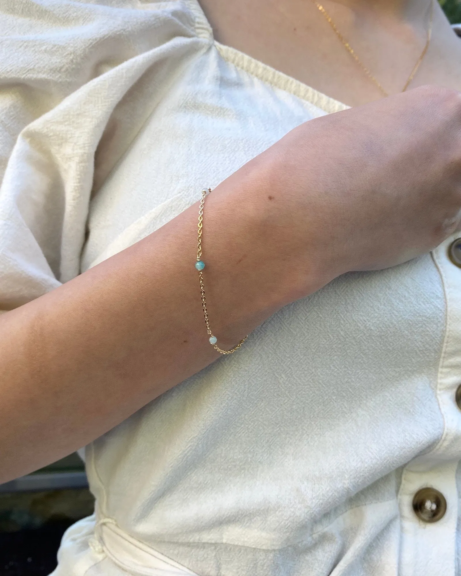 Amazonite bracelet