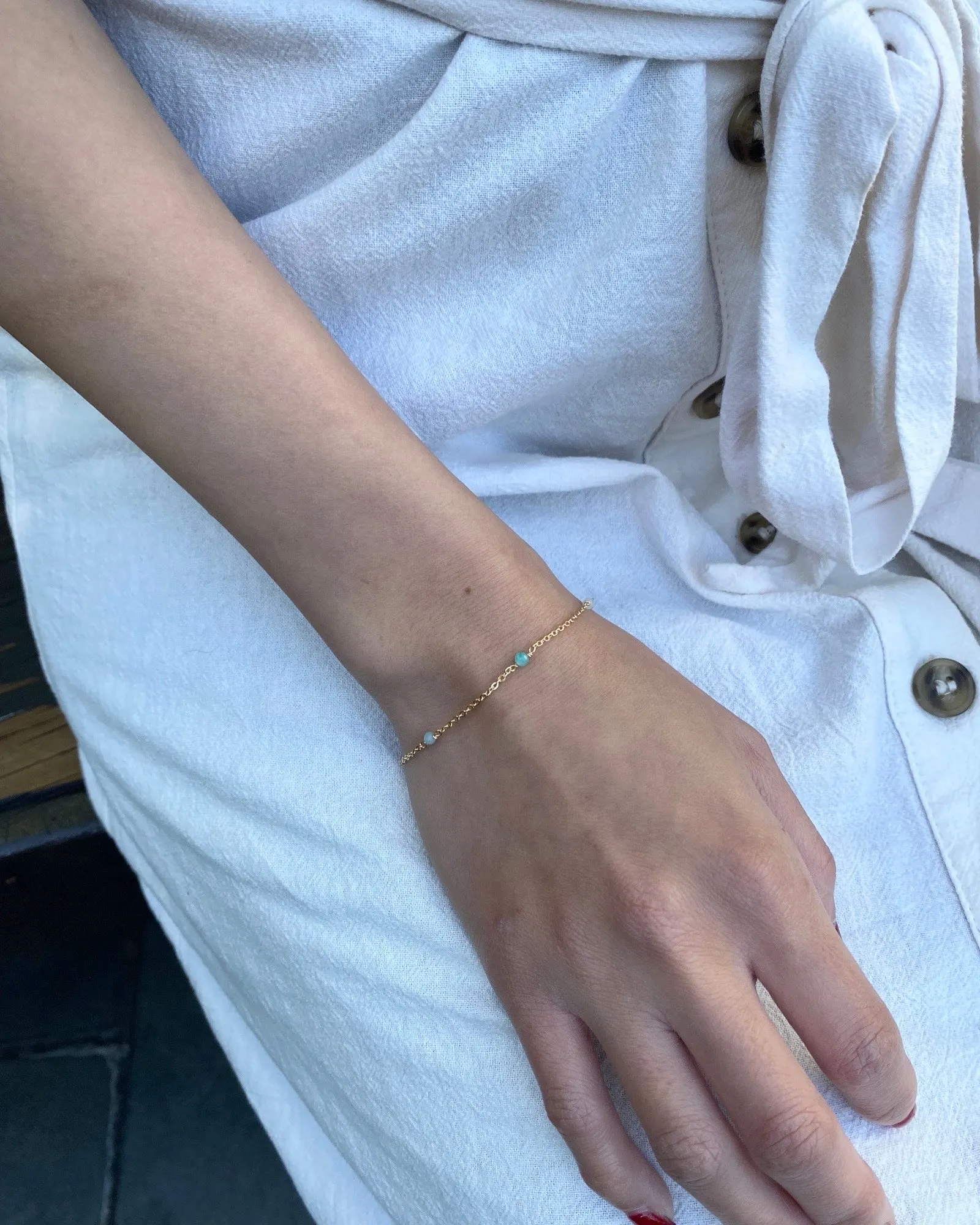 Amazonite bracelet