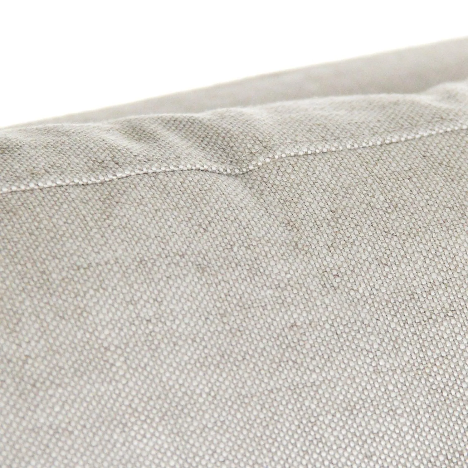 Antique Linen Cabriole Arm Sofa