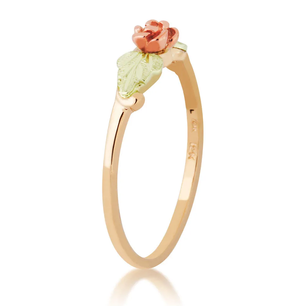 Black Hills Gold Ladies' Petite Rose Band