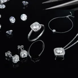 Bridal Wedding Engagement Jewelry Set