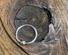 Captive Bead Rings- Stainless Steel 12g