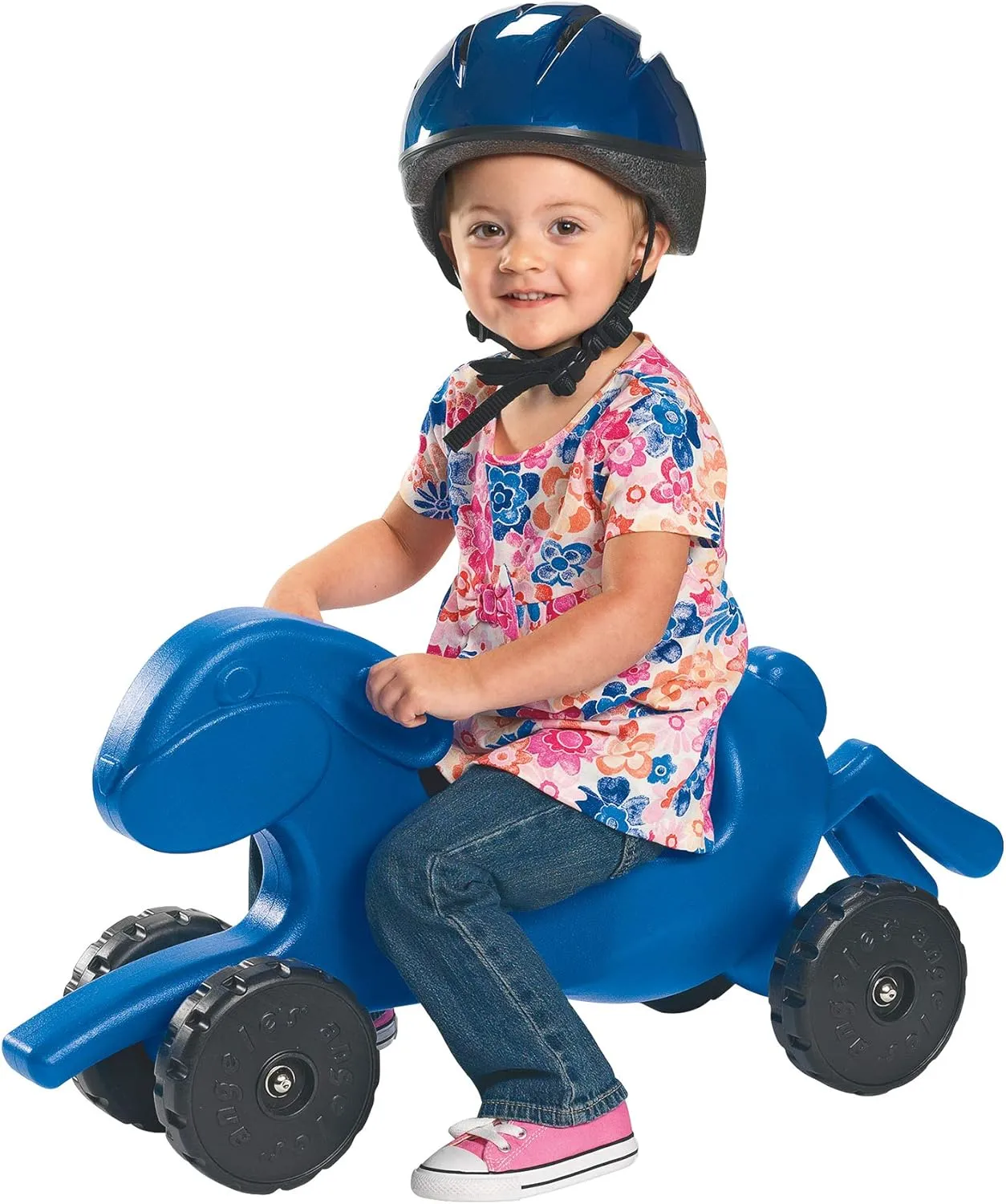 Childrens Factory Ride On Hare Scooter, Toddler Scooter for Boys & Girls, Baby Riding Toys, Indoor or Outdoor Play Equipment for Daycare, Classroom, Playroom