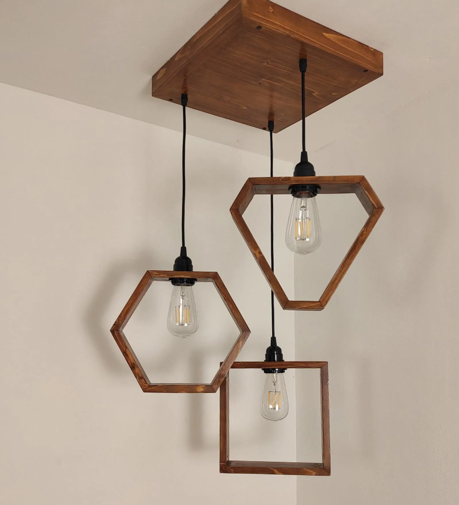 Clark Brown Cluster Hanging Light & Pendant for Dining | Ceiling Lamp