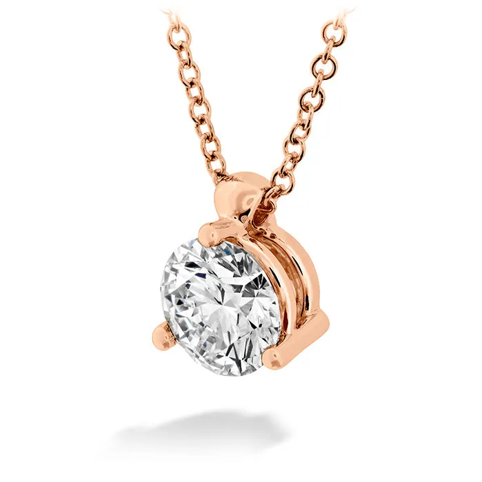 Classic 3 Prong Solitaire Pendant