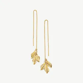 Delicate Bidu Chain Threader Earrings