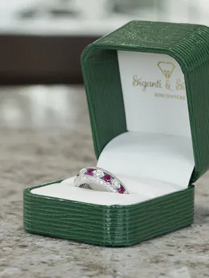 Diamond and Ruby Band