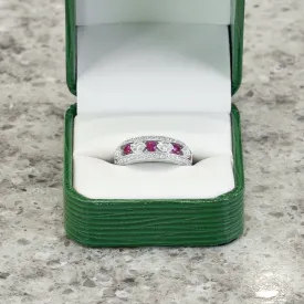 Diamond and Ruby Band