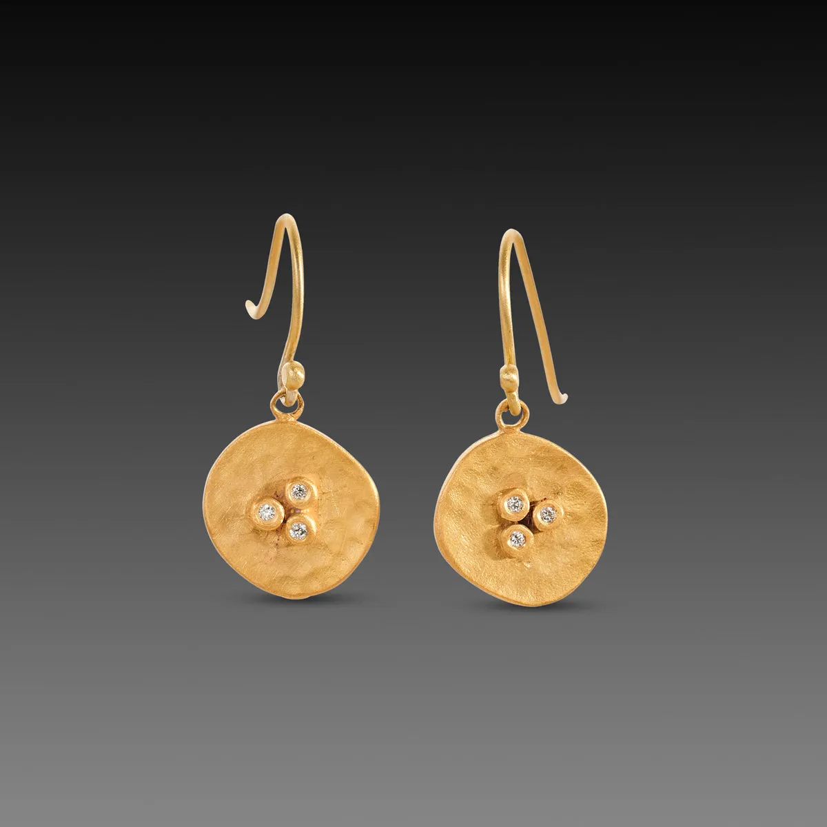 Diamond Bud Earrings