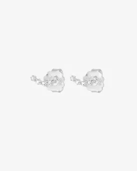 Diamond Sky fall studs silver