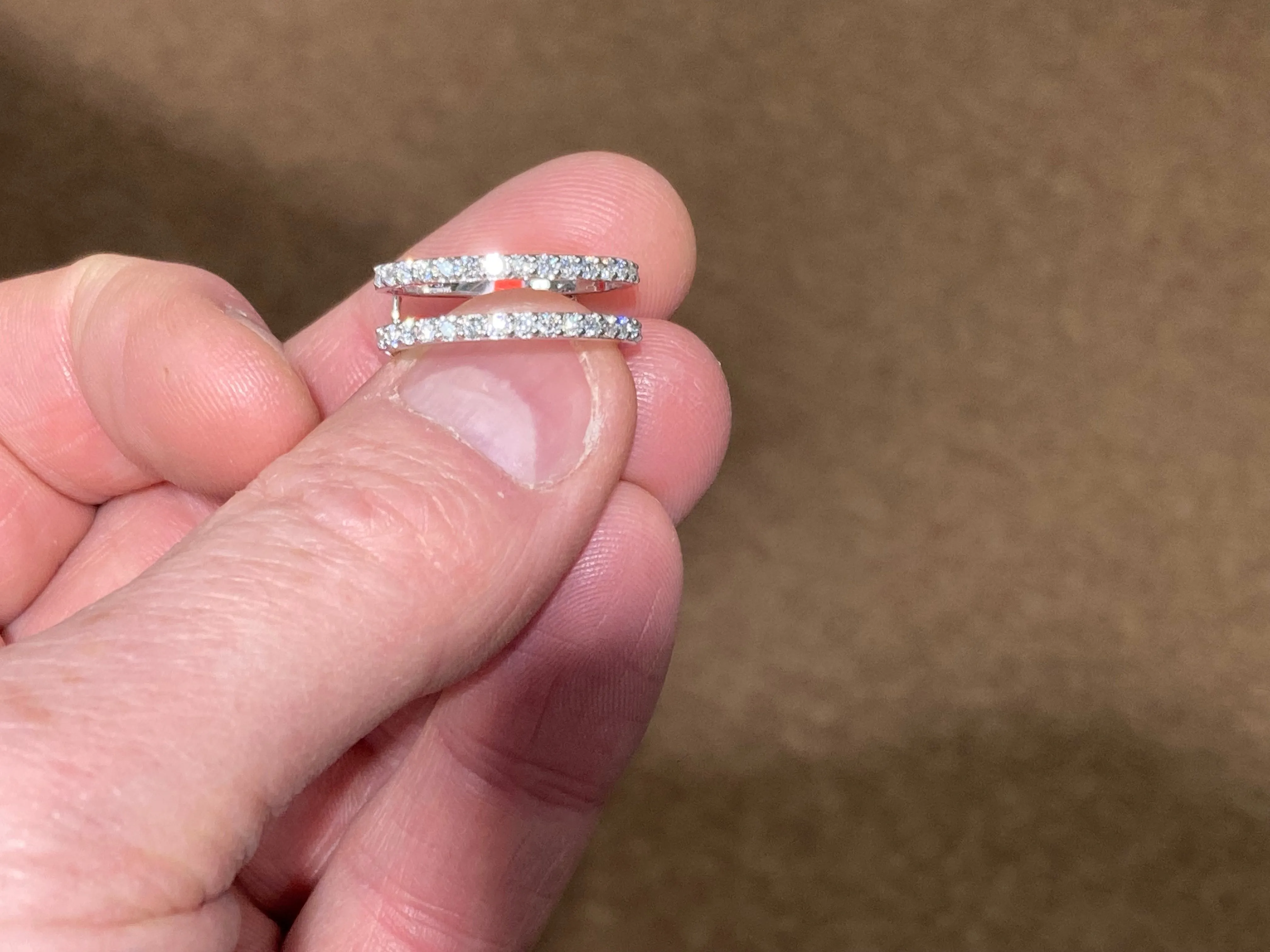Diamond Wedding Wrap White Gold