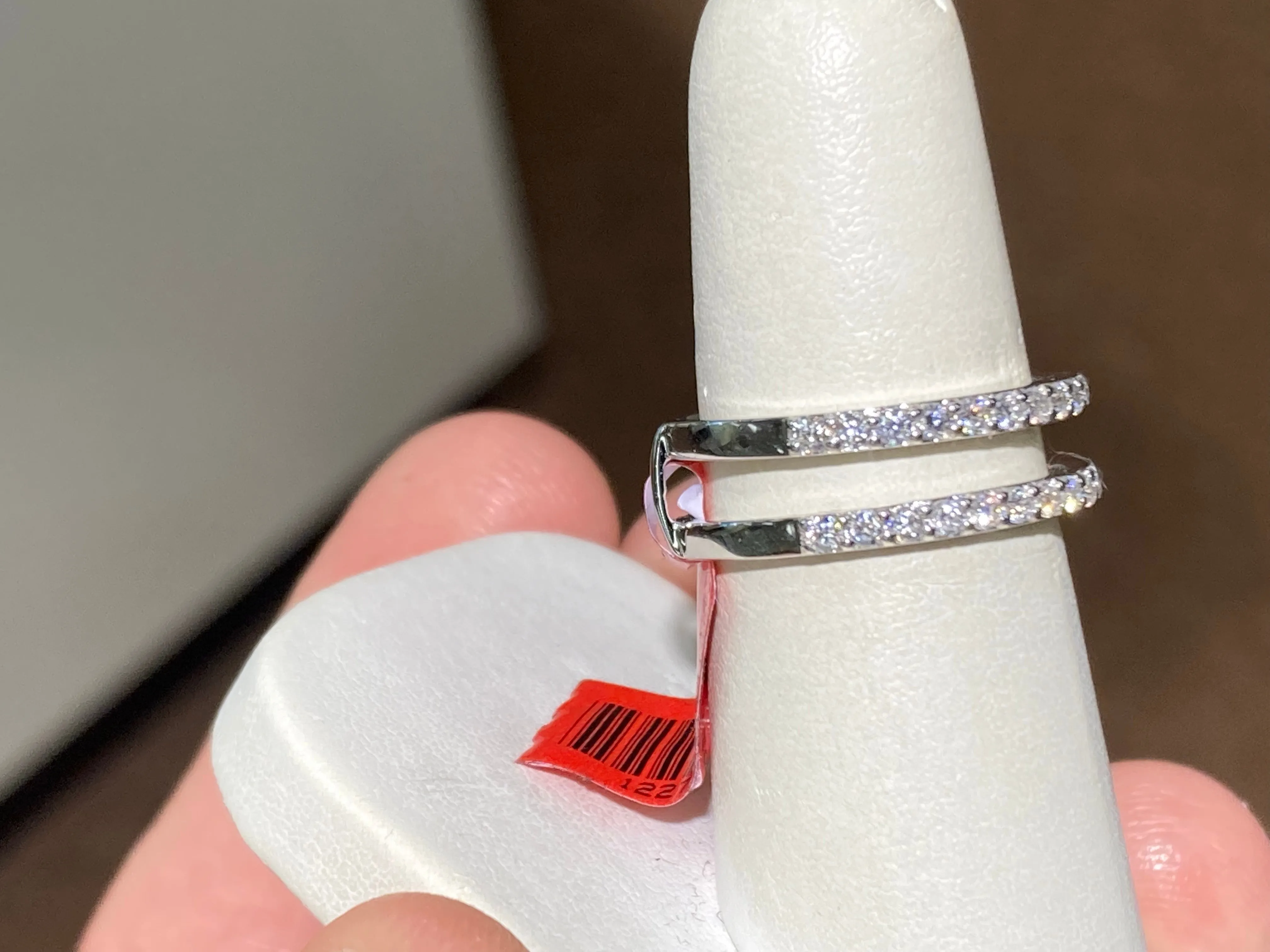 Diamond Wedding Wrap White Gold