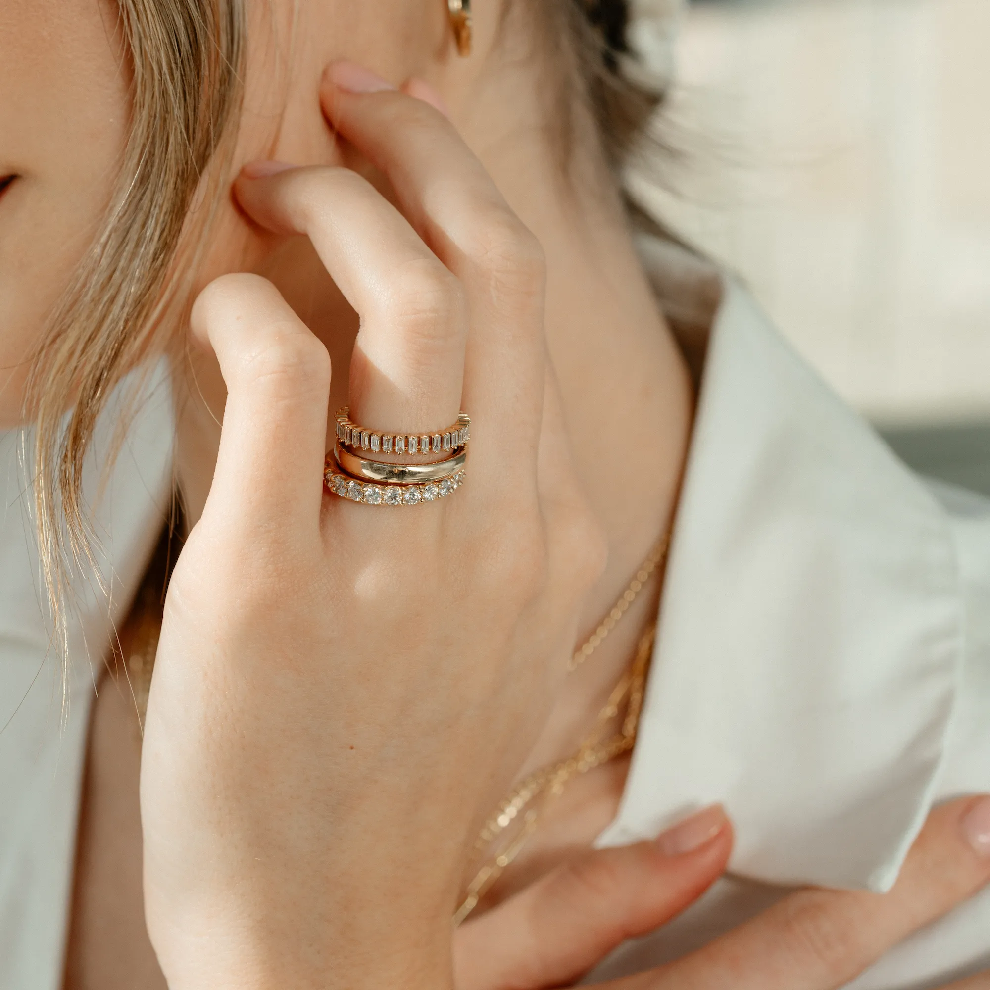 DRD 3mm Gold Band