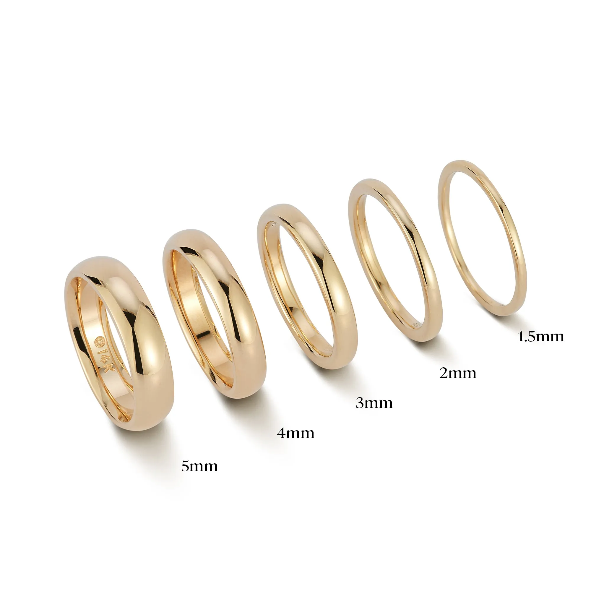 DRD 3mm Gold Band
