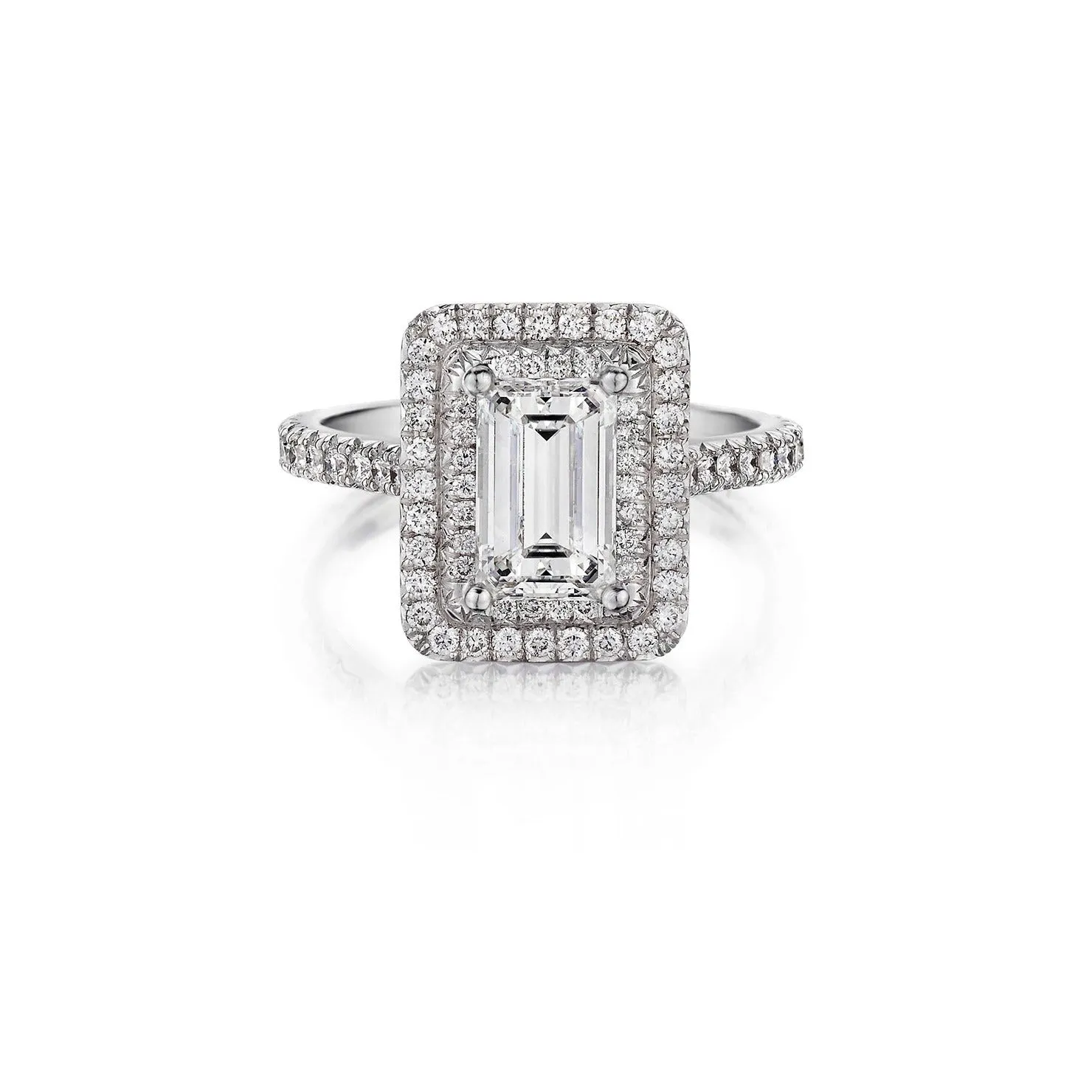 Emerald Cut Diamond Ring
