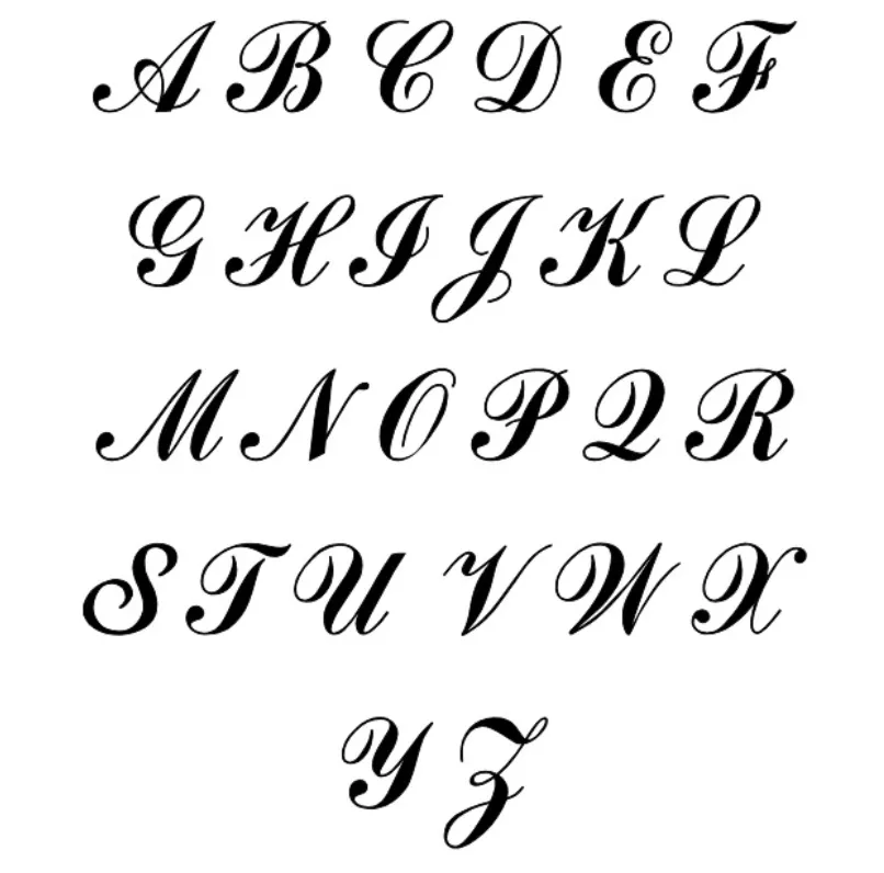 Extra Large Initial Charm