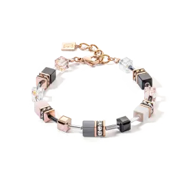 GeoCUBE® Iconic bracelet rose gold soft