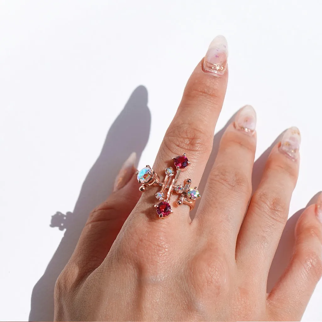 Grand Gems No.2 Ring [Princess kiss/Unicorn gems]
