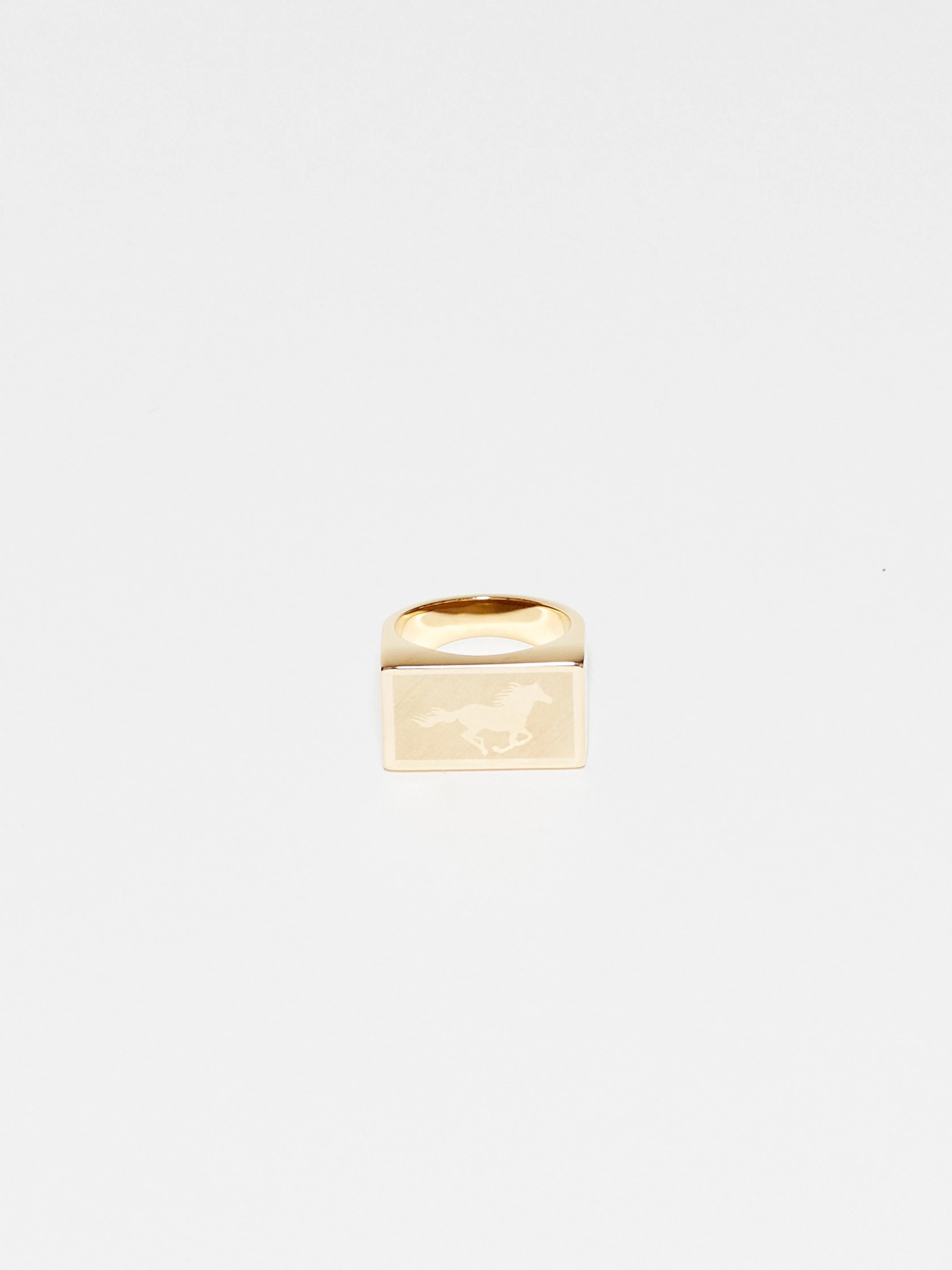 Horse Signet Ring