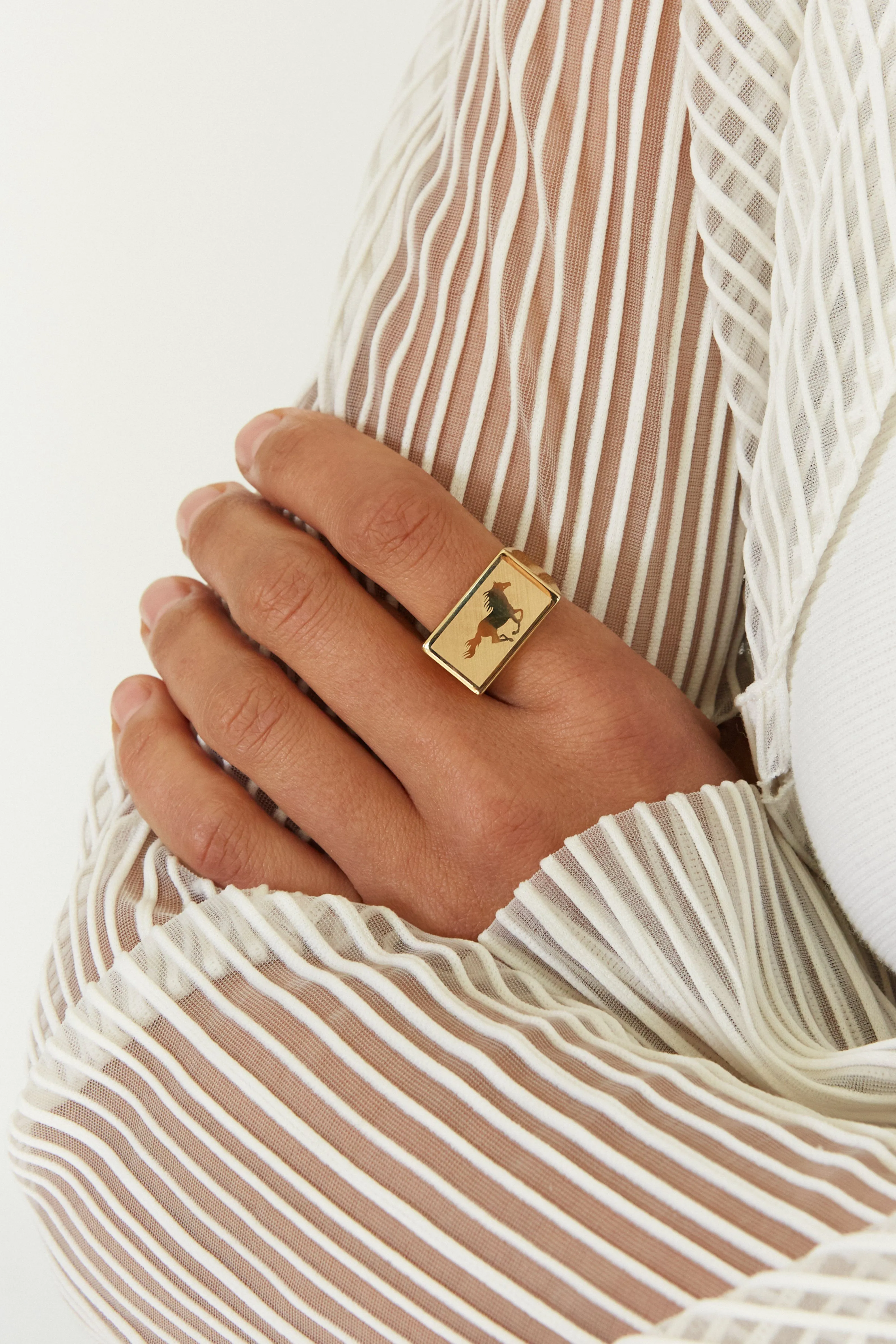 Horse Signet Ring