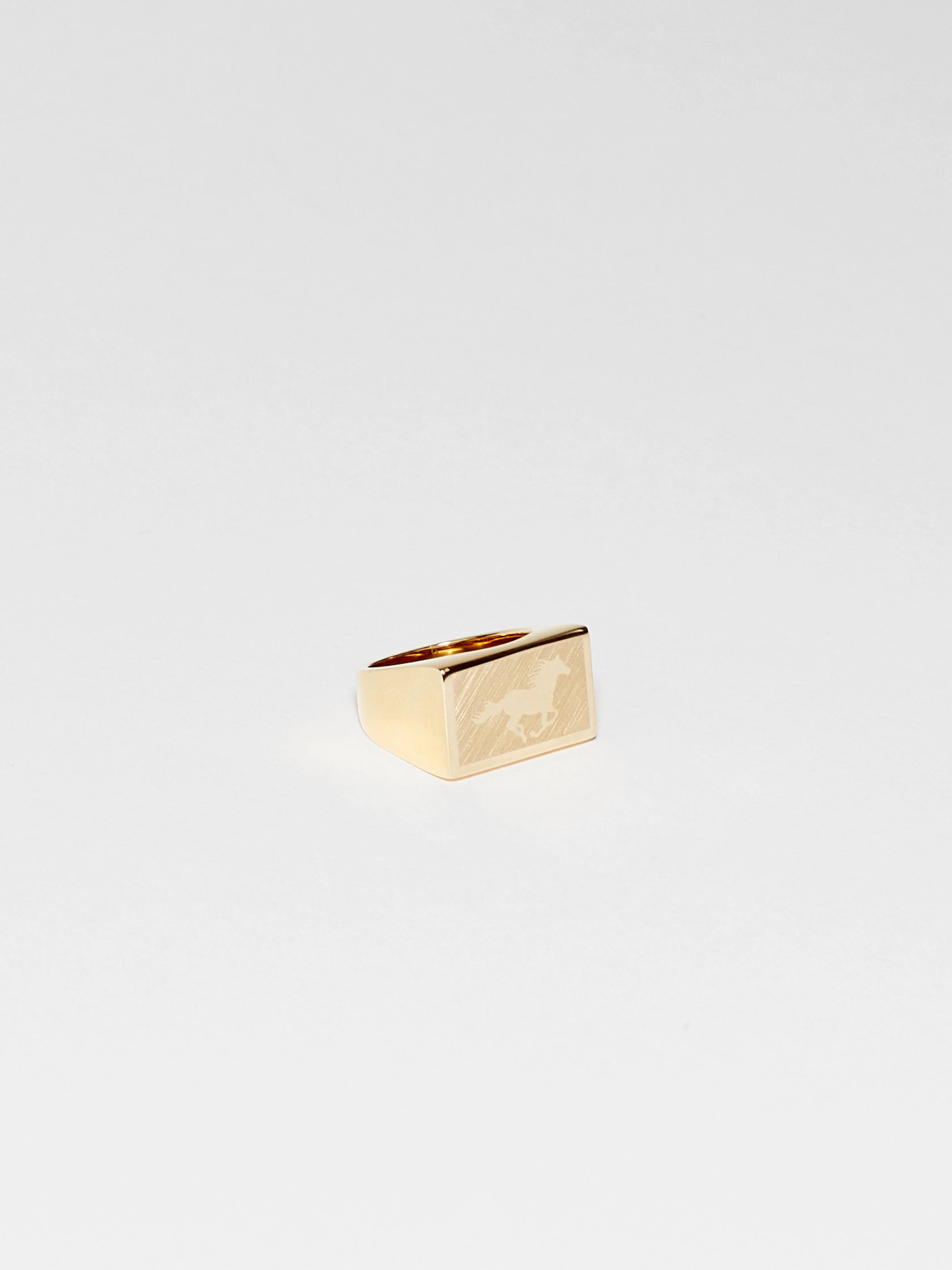 Horse Signet Ring