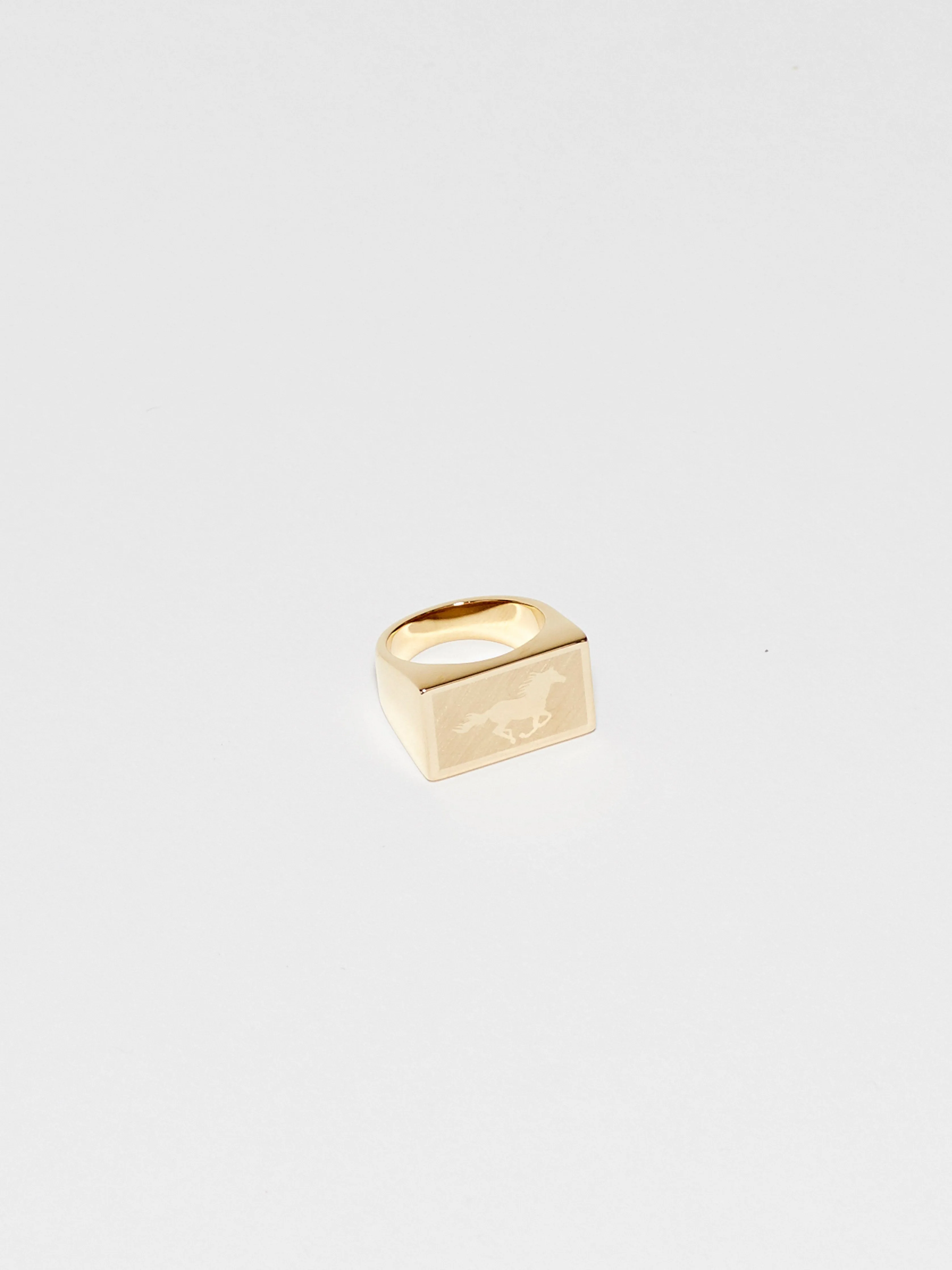 Horse Signet Ring