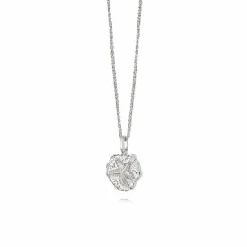 Isla Starfish Fossil Necklace Sterling Silver