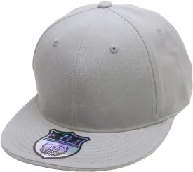 KBETHOS Original 6 Panel Flat Brim True-Fit Fitted Cap