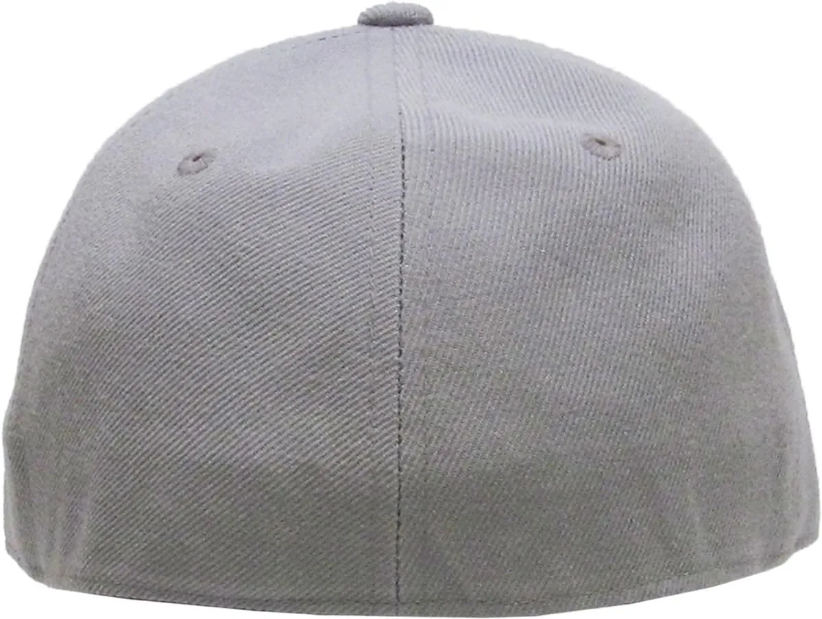 KBETHOS Original 6 Panel Flat Brim True-Fit Fitted Cap