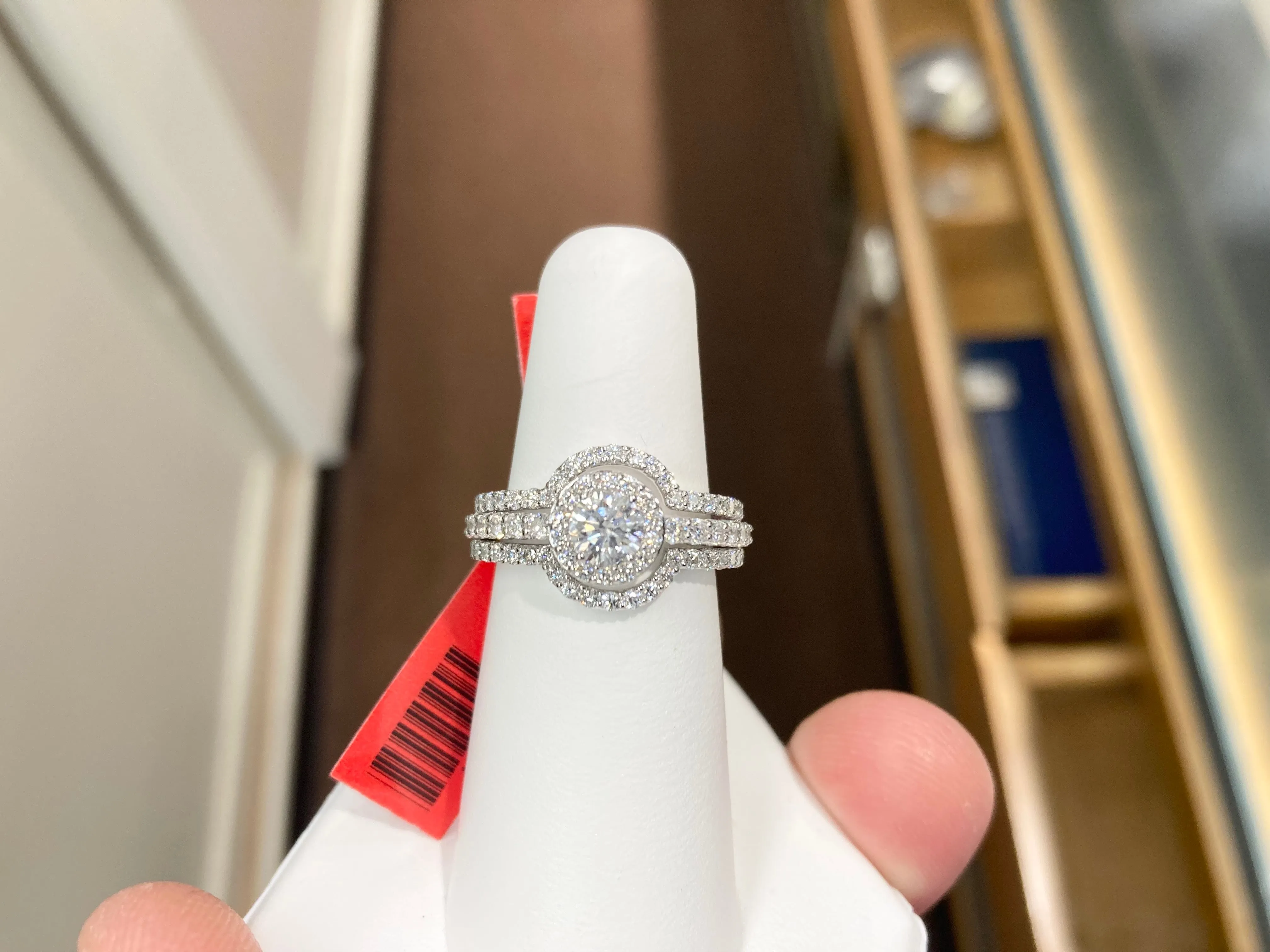 Lab Grown Diamond Wedding Wrap