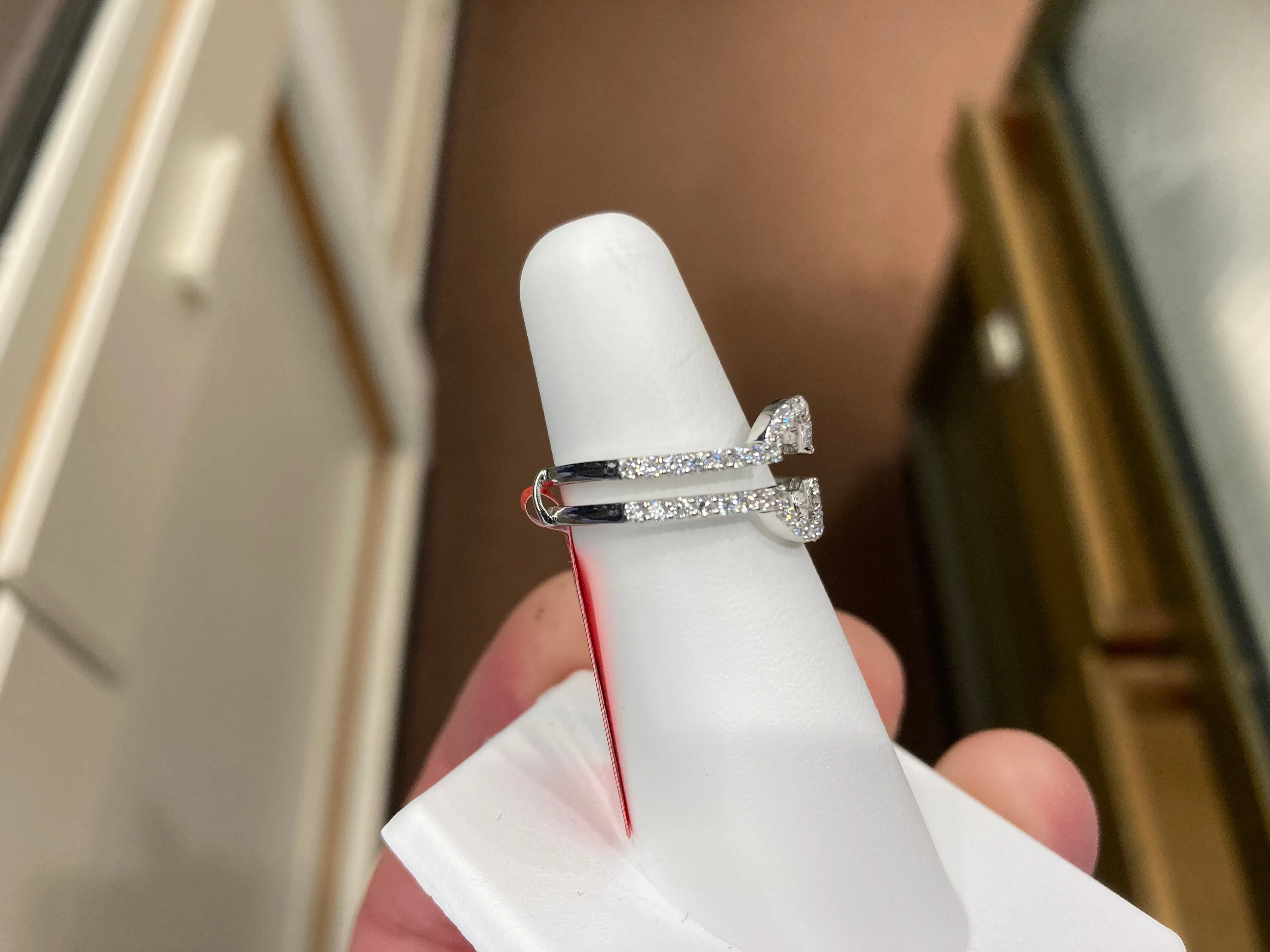 Lab Grown Diamond Wedding Wrap