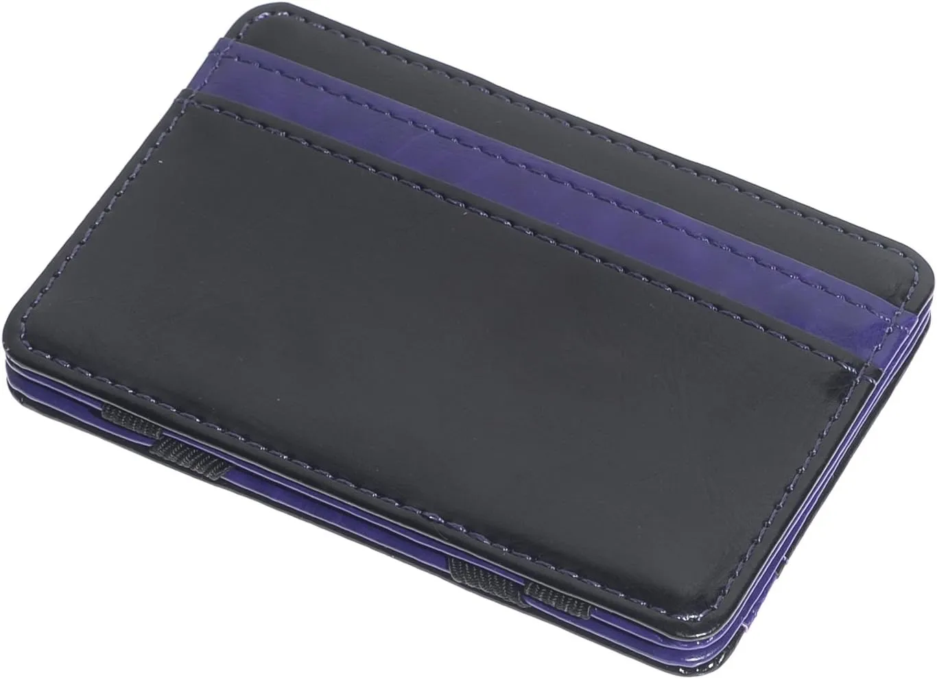 Men's Fashion Magic Money Clip Leather Minimalistic Slim Wallet