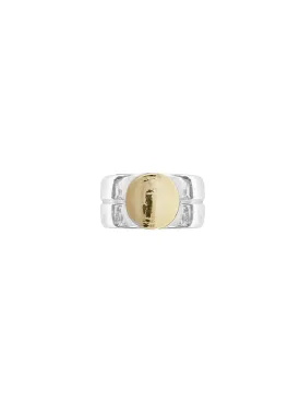 Men's Mosaic Coin Ring