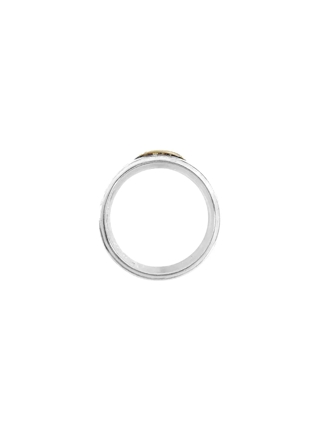 Men's Mosaic Coin Ring