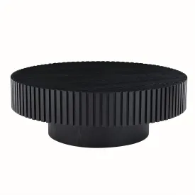 Modern Handcraft Drum Coffee Table