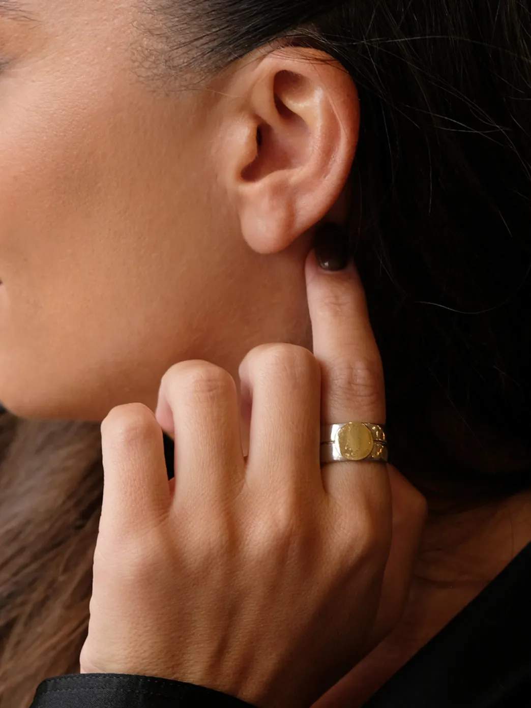 Mosaic Coin Ring