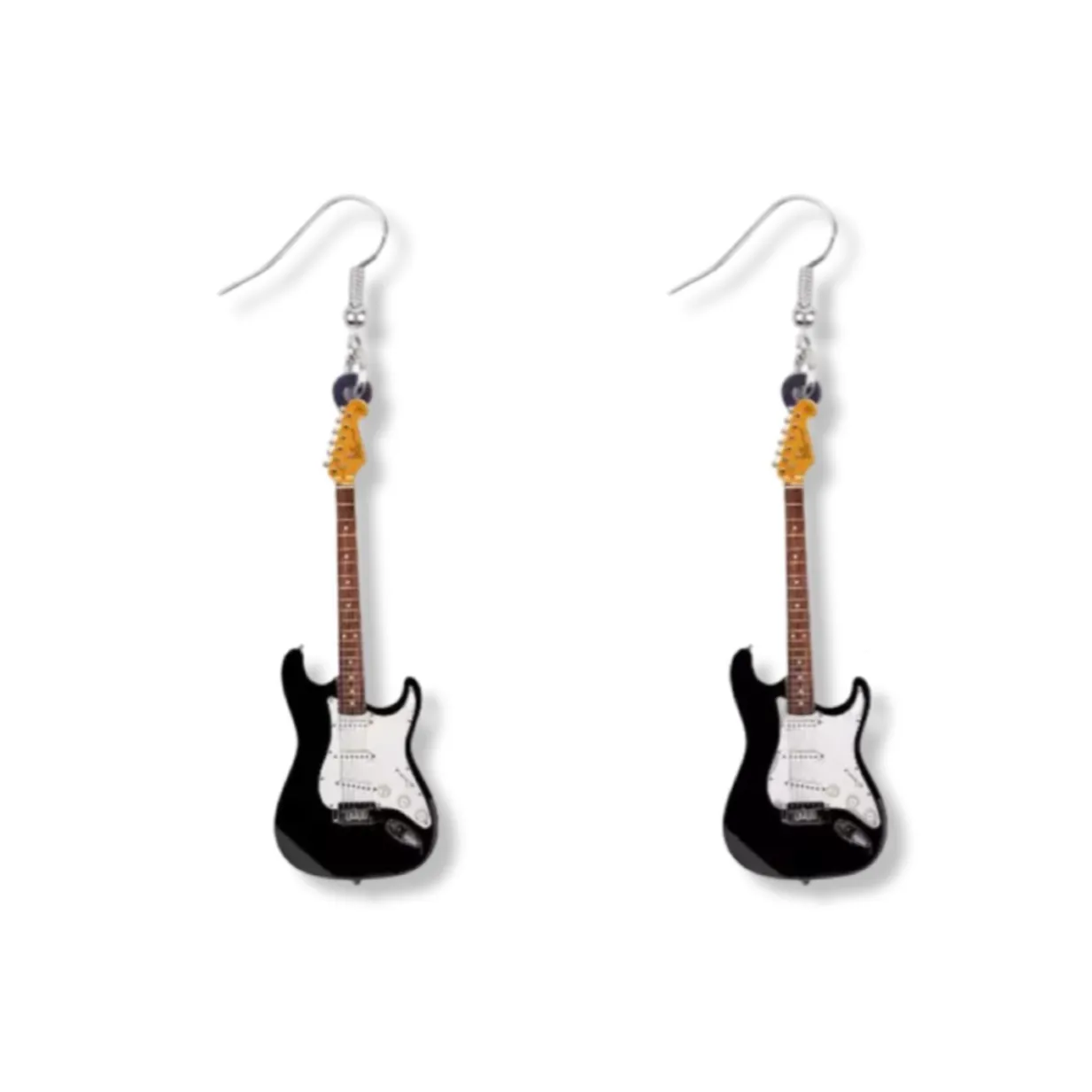 Musical Instrument Earrings - Music Teacher, Handmade Earrings, Music Earrings, Handmade Jewelry, Musician Jewelry, Saxophone Earrings