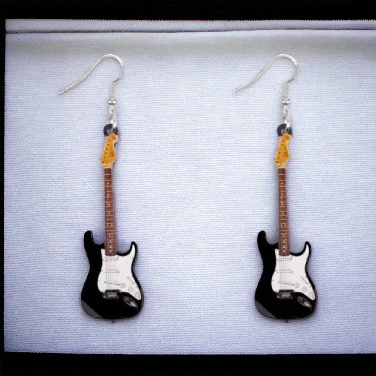 Musical Instrument Earrings - Music Teacher, Handmade Earrings, Music Earrings, Handmade Jewelry, Musician Jewelry, Saxophone Earrings