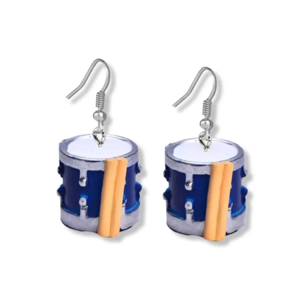 Musical Instrument Earrings - Music Teacher, Handmade Earrings, Music Earrings, Handmade Jewelry, Musician Jewelry, Saxophone Earrings