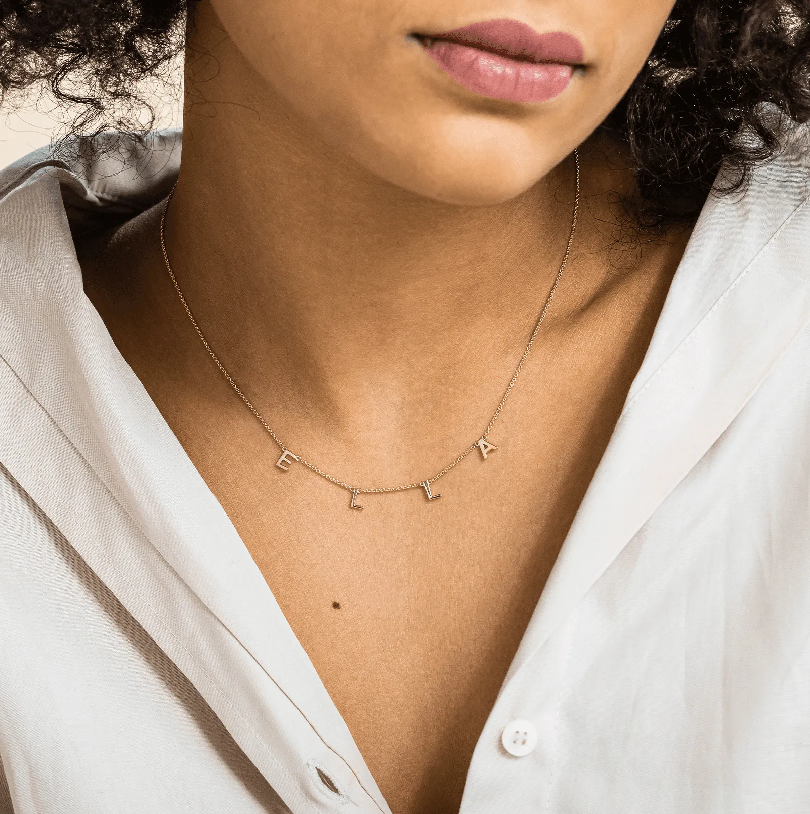Name Necklace - 925 Sterling Silver